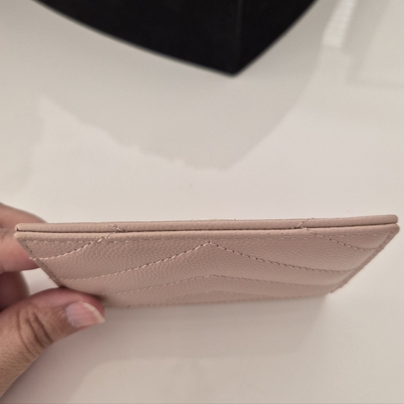 Authentic Saint Laurent YSL Card Case - Pale Blush - Used Twice - Picture 9 of 14